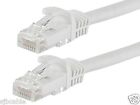 200  Ft 200feet Cat6 23 Awg Rj45 Ethernet Network Lan Patch Cable Cord White Utp