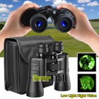 180x100 Military Zoom Powerful Binoculars Day low Night Optics Hunting With Case