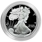 1986-s Proof  1 American Silver Eagle Box  Ogp    Coa