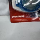 New Speedo Adult Boomerang Swim Goggles True Blue Gray Ages 15  Anti-fog Uv