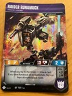 Transformers Tcg 3 Card Lot Siege I   Ii Runamuck  Spinister  Springer Nm