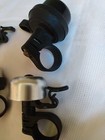 Lot Tiny Ding Ring Bells Bike Bicycle Silver Black Small