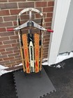 Vintage Gladding Champion Gto  Snow Sled Wooden Floating Steering 46    Long 