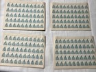 4000 Stamps Chile 1970  Stamp Sheets Maipu O higgins 1970 Mnh  Uh Over 4000 