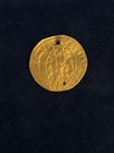 1 Zecchino  999 Fine Gold Republic Of Venice 1789-1797 Holed Lodovico Manin Rare