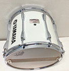 Yamaha 13    Powerlite Marching Band Snare Drum White With Case