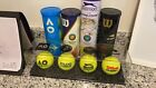 Tennis Grand Slams Memorabilia Gift Set Box Decor Art Collectible Balls Sports