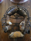 Early 1900 s Rare Vintage Baseball Catcher s Mask 