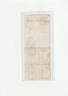 1865 Ilion Bank - New York - Check Letter Head Bill