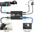4k Hdmi Capture Card For Streaming  Full Hd 1080p 60fps Usb Cam Link Game Audio
