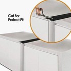 2pcs 21   Silicone Stove Counter Gap Cover Oven Guard Seal Slit Strip Kitchen Us