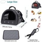 Guinea Pig Carrier  Small Pet Hamster Carrier Bag  Rabbit Bunny Travel Carrie   
