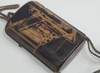 Antique Japanese Inro 4-case Gold Makie Netsuke Fukurokuju Figure Ojime Edo