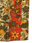 Vera Neumann Linen Kitchen Tea Towel Birds Floral   Vintage