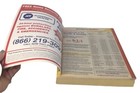 Thick Toledo Ohio City Telephone Directory Phone Book White   Yellow Pages