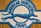 Gemsco Nos Vintage Patch Greyhound Bus - American Tours - Original 1978 Mint
