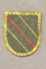 Army Beret Flash Patch 698  74th Infantry Detachment - Vietnam Made