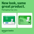 Amazon Basics Men s Incontinence Guards  Maximum Absorbency  52 Count  White