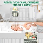 Babywards Hanging Diaper Caddy Nursery Organizer Crib  Wall  Changing Table