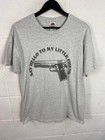 Vtg Say Hello To My Little Gun Tee Sz L
