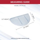 Shape Products 17x2 5x39 Plastic Window Well Cover Basement Shield Protection