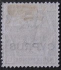 Cyprus 6d Grey Pl 16 Overprint  Fine M mint  Sg 2   nd   Cat    500 
