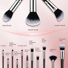 Makeup Brushes 14pcs Makeup Brush Set Premium Synthetic Brushes For Foundation