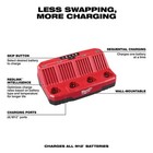 Milwaukee 48-59-1204 M12 Four-bay Redlink Sequential Battery Charger