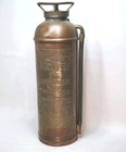 Hw Johns Manville Co Fire Extinguisher Antique Underwriters Labs Empty 1915 Vtg