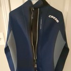 Cressi Blue Full Wetsuit Long Sleeve  Wetsuit Back Zip 3mm