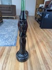 Antique Mid Century Modern Italian Chianti Bottle  31    Tall 