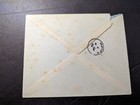 1923 Palestine Eef Overprint Postcard Cover Nazareth To Haifa