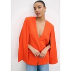 Rodebjer Gia Blazer Cape Orange Size L