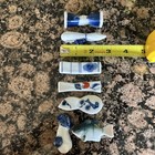 Set Of 7 Japanese Porcelain Chop Stick Rests