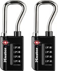 Black Set Your Own Combination Tsa Approved Luggage Lock  Travel Padlocks For   