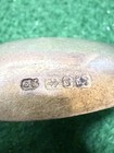 George Unite Sterling Silver Clover Spoon Antique 1850-1890 