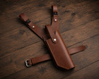 Genuine Leather Sci-fi Drop Leg Holster Belt Mounted Thigh Holster Handmade