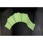 Pair  Paddle Gloves Silicone Hand Fins Swim Webbed Finger Palm Swimming Flippers