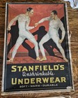 1910 20s Stanfield s Underwear Empty Box   Band Scarce Canada Antique Solid Box