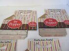 5pk Vintage 1960 s Dr Pepper Cardboard 6 Pack Bottle Carrier Dr  Pepper Fishtail