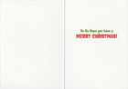 Puppy Wearing Santa Hat And Suit Cute Funny Dog Box Of 10 Christmas Cards