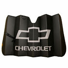 New Chevy Black Windshield Chevrolet Sunshade Universal Sun Shade Best Gift