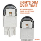 Sylvania - 7444 T20 Zevo Led Amber Bulb - Bright Led Bulb  contains 2 Bulbs 