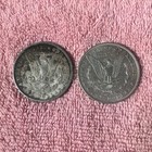 Morgan Silver Dollar Coins   Lot Of 2  Au   Details   Pre  1921 Lot   25