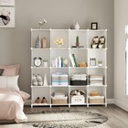 Storage Organizer 16 Cube Closet Stackable Shelve Rack Diy Portable Wardrobe New