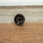Vintage Radio Knob 1pc Deco 1930s Bakelite 1 4  Opening W  Set Screw