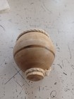 Mexican Classic Mesquite Wood Spininng Trompo   Trompo De Madera De Mezquite