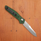 Benchmade 940 Osborne Green Aluminum Handle S30v Stainless Steel Tanto Knife