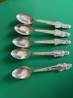 Carlton Silver Plate Dionne Quintuplets Spoon Set 1940s Vintage