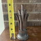 Rare Antique Flower Holder Frog Copper Art Deco Floral Arranger  Base Is Loose